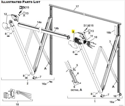 CAREFREE/CO. COVER KIT MOTOR WHITE - R001831005