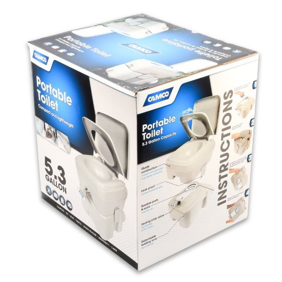 CAMCO PORTABLE TOILET  5.3 GAL. - 41541