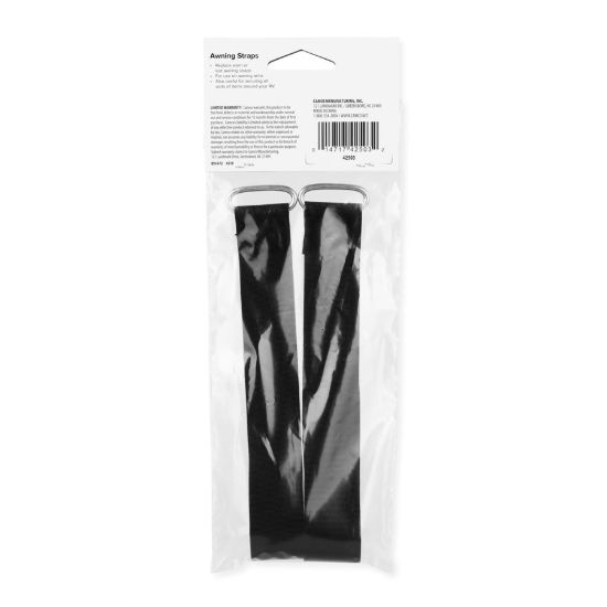 CAMCO AWNING STRAPS 2/CARD - 42503