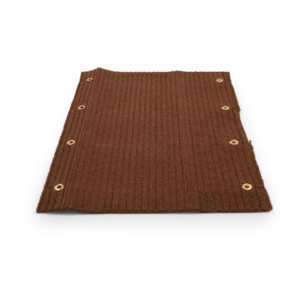 CAMCO DBL RIB RUG 18 X 23 BRN - 42955