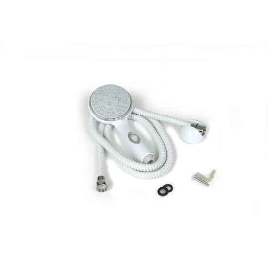 CAMCO SHOWER HEAD KIT  WHITE - 43714