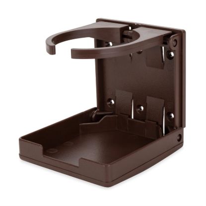 CAMCO ADJUST DRINK HOLDER BROWN - 44043