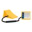 CAMCO WHEEL CHOCK  DOUBLE W/ROPE  YELLOW - 44470