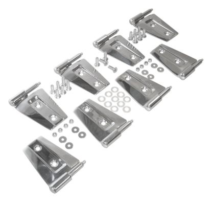 CROWN AUTO STAINLESS DOOR HINGE KIT - RT34079