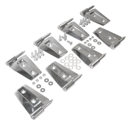 CROWN AUTO STAINLESS DOOR HINGE KIT - RT34079