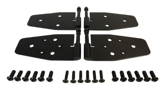 CROWN AUTO DOOR HINGE SET BLACK SS - RT34094