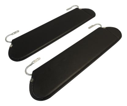 CROWN AUTO SUN VISOR SET PR.-BLACK - RT54001
