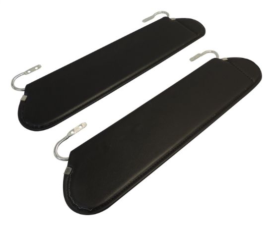 CROWN AUTO SUN VISOR SET PR.-BLACK - RT54001