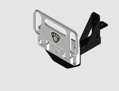 CARR HD MEGA LADDER RACK STEP - XP3 BLAC - 195002