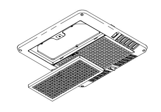 COLEMAN RVP CHILL GRILLE ASSEMBLY - 8330C5731