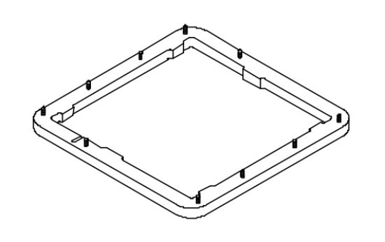 COLEMAN RVP GASKET KIT 14 X 14 - 83323301