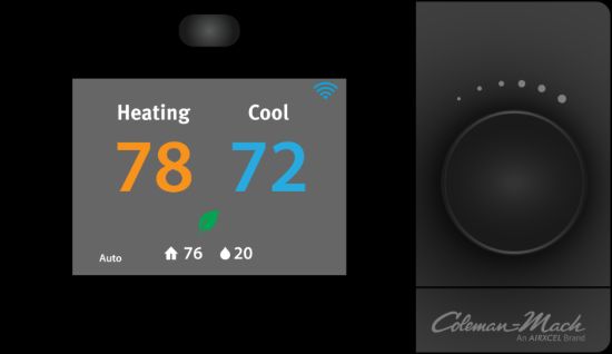 COLEMAN RVP COLEMAN-MACH 12VDC WIFI WALL THERMO - 9420391