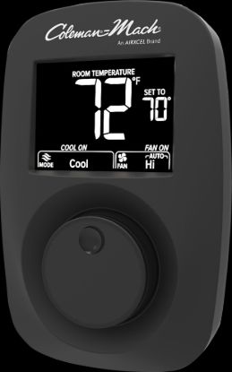 COLEMAN RVP DIGITAL  HEAT/COOL  T-STAT  BLACK - 9420A381