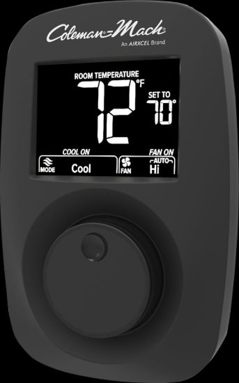 COLEMAN RVP DIGITAL  HEAT/COOL  T-STAT  BLACK - 9420A381