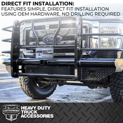 CATTLEMAN DODGE/RAM FRONT BUMPER W/O SENSORS - 2265PR