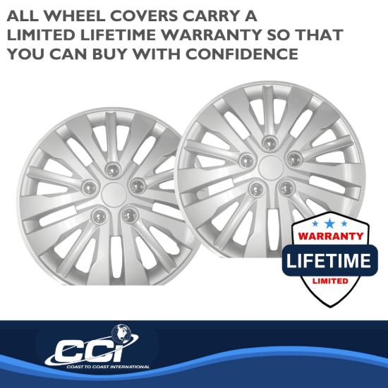 COAST2COAST WC;UNIVERSAL;SILVER;15';5 SPK - 102815S