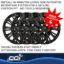 COAST2COAST WC;UNIVERSAL;BLK;15'10 SPLT SPK - 103715BLK
