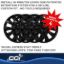 COAST2COAST WC 10  SPOKE  GL BLK 14'  SET 4 - 106114BLK