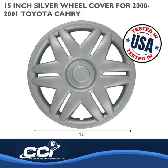 COAST2COAST WC 00-01 CAMRY SILVER 15' 12 SPK - 20515S