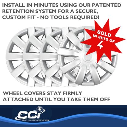 COAST2COAST WC 04-06 CAMRY SILVER 15' 9 SPK - 42315S