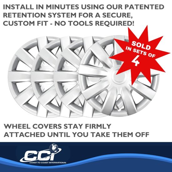 COAST2COAST WC 04-06 CAMRY SILVER 15' 9 SPK - 42315S
