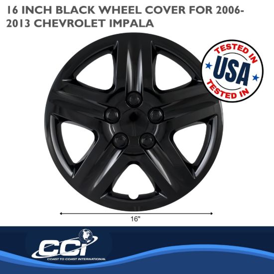 COAST2COAST WC 06-11 IMPALA BLK 16' 5 SPK - 43116BLK