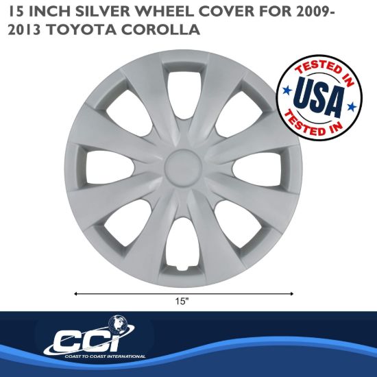 COAST2COAST WC 09-13 COROLLA SILVER 15' 8 SPK - 45015S