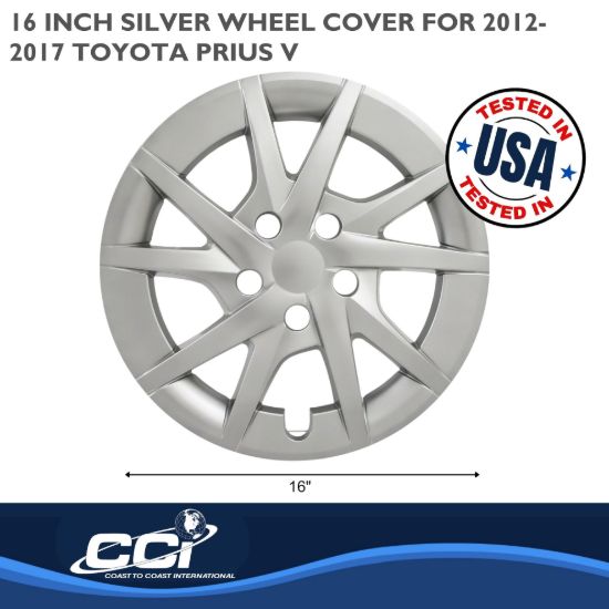COAST2COAST WC 12-18 PRIUS SILVER 16' 10 SPK - 50216S