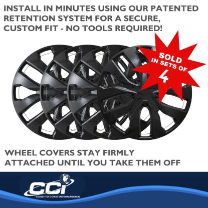 COAST2COAST WC;UNIVERSAL;BLK;16';10 SPK - 51916BLK