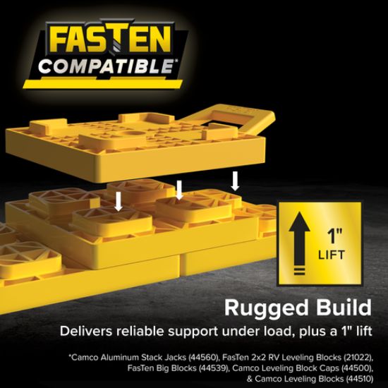 CAMCO FASTEN STACK JACK PADS  4PK - 44565