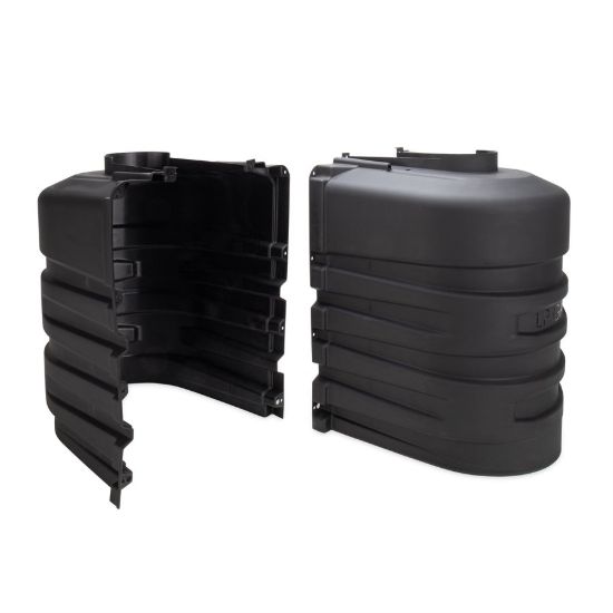 CAMCO PROPANE TANK COVER  DOUBLE 30LB  BL - 50512