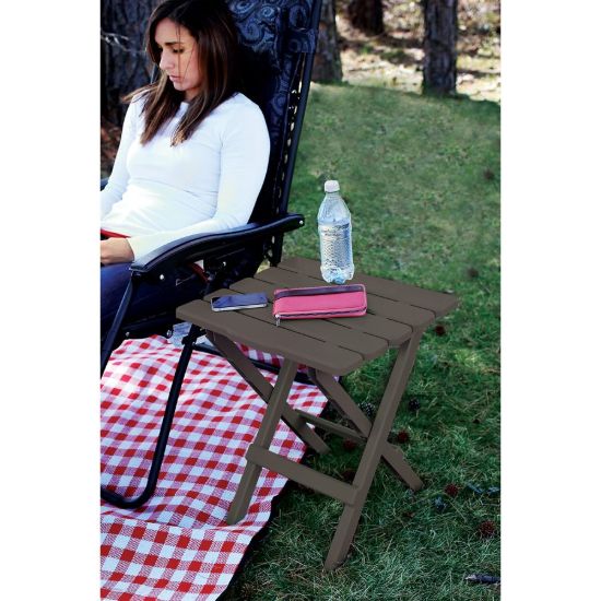 CAMCO TABLE FOLDING LG  BROWN - 51886