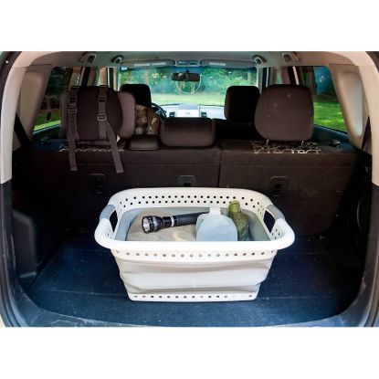 CAMCO COLLPSIBL UTILITY BSKT SM WHT/GRY - 51903