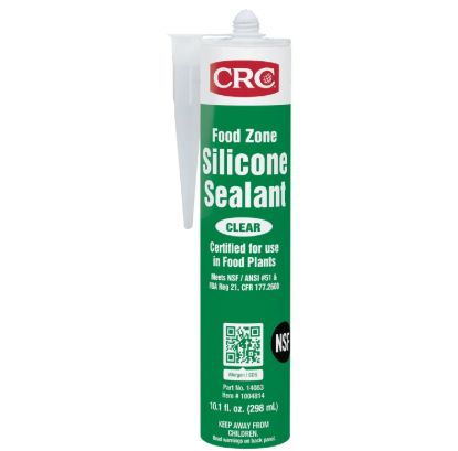 CRC FOOD ZONE SILICONE- CLEAR - 14083