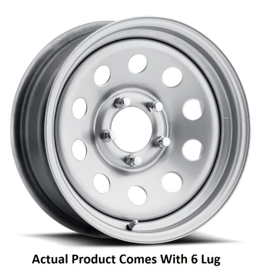 CARLSTAR 16X6.00 6/5.5 SUP SILVER F284 - 622671284B
