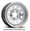 CARLSTAR 16X6.00 6/5.5 SUP SILVER F284 - 622671284B