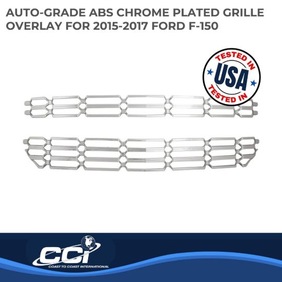 COAST2COAST GI 16-18 SILVERADO CHROME MESH 2 PC - GI136