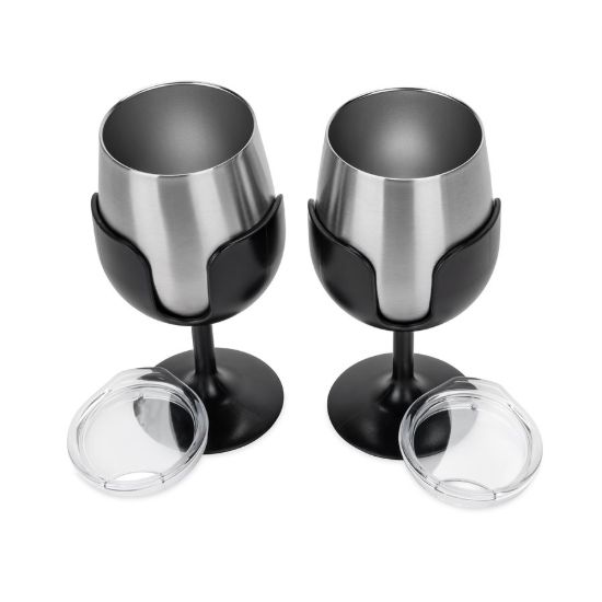 CAMCO LIBATC  WINE TUMBLER 2-PACK  8OZ. - 53485