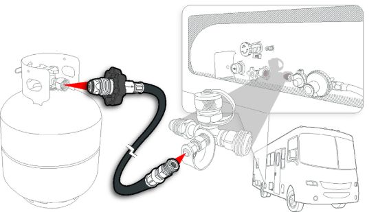CAMCO LP12' MPOL 1/4 INVR M FLR - 59035