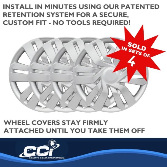 COAST2COAST WC;UNIVERSAL;SILVER;17';6 DBL SPK - 53417S