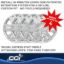COAST2COAST WC;UNIVERSAL;SILVER;17';6 DBL SPK - 53417S