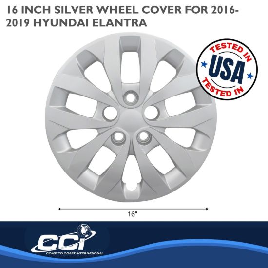 COAST2COAST WC 16-17 ELANTRA SILVER 10 SPK - 53616S