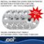 COAST2COAST WC 11-18 JETTA SILVER 7 SPK - 53716S