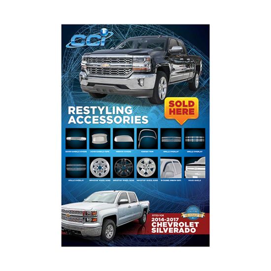 COAST2COAST VEHICLE CHEVROLET SILVERADO; 24X36 - CCICHEVY