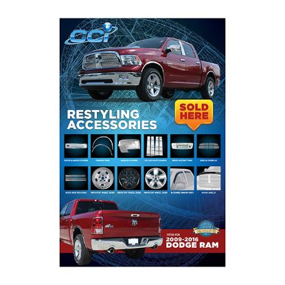 COAST2COAST VEHICLE DODGE RAM; 24X36 - CCIDODGE