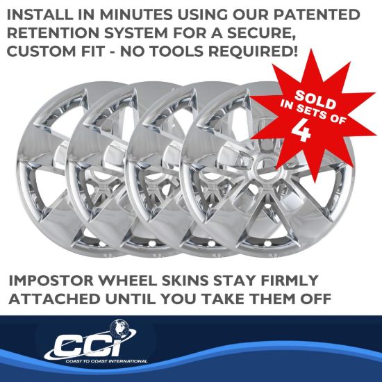 COAST2COAST WS 13-18 RAM 1500 CHRM 17' 5 SPOKE - IMP345XN