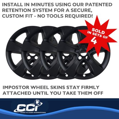 COAST2COAST WS 08-14 CHARGER GL BK 17' 5 SPOKE - IMP352BLK