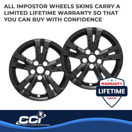 COAST2COAST WS 10-17 EQUINOX GL BK 17' 5 SPOKE - IMP360BLK