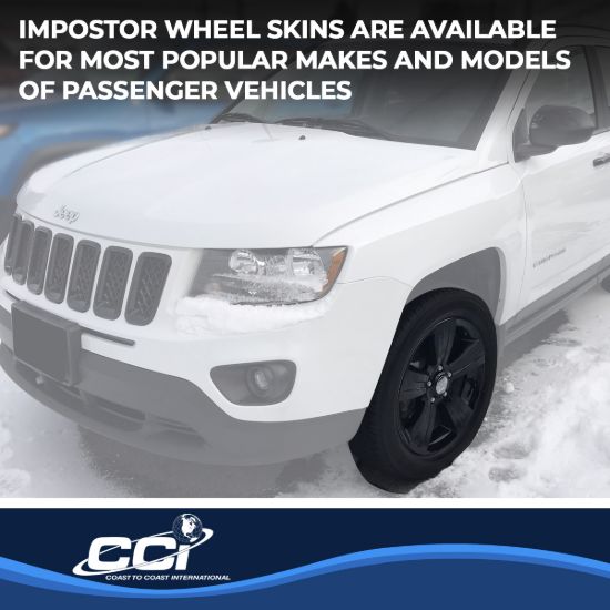 COAST2COAST WS 11-17 PATRIOT GL BK 17' 5 SPOKE - IMP373BLK