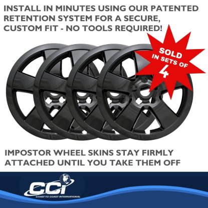 COAST2COAST WS 11-15 CRUZE CHRM 16' 5 SPOKE - IMP375BLK